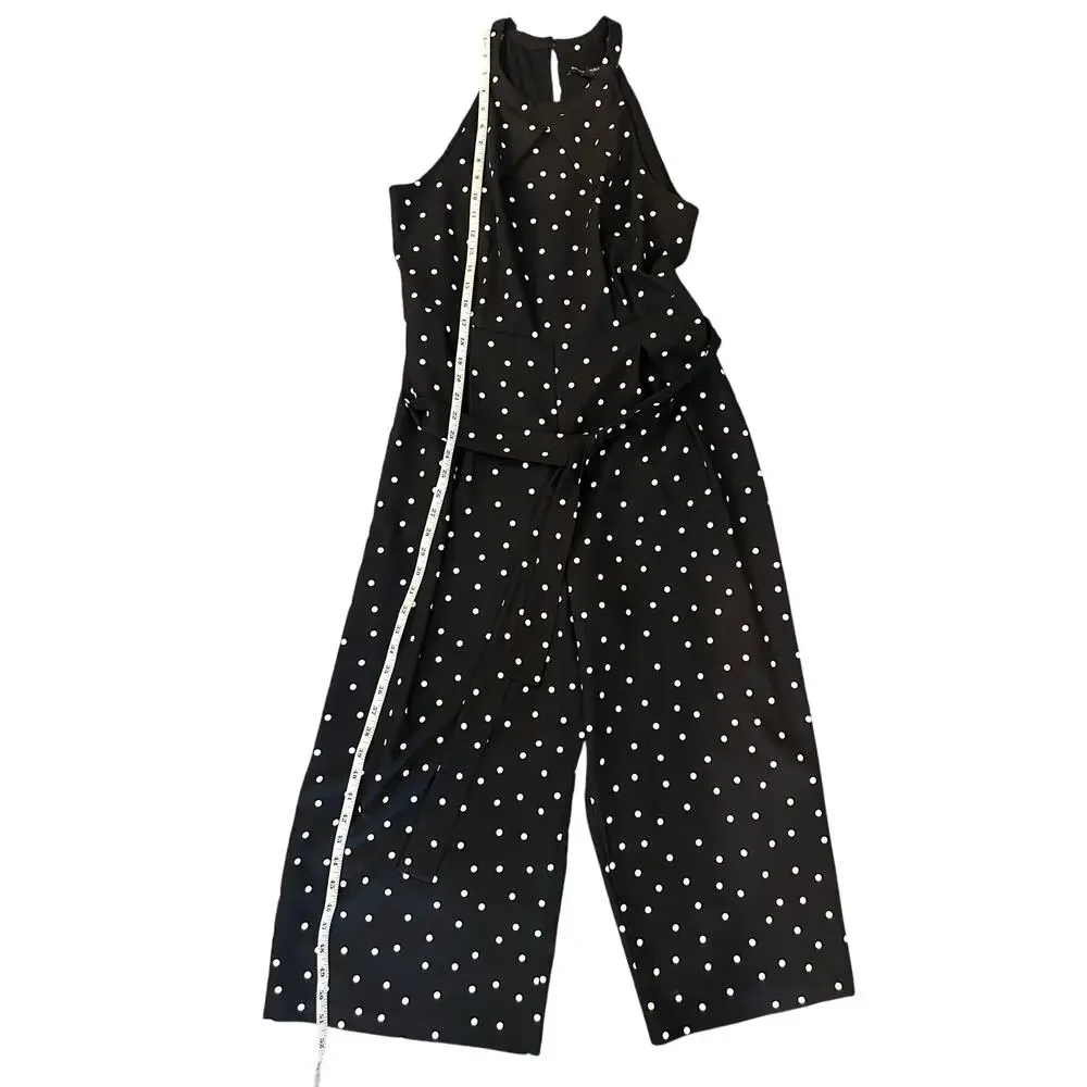 **SUMMER SALE** Banana Republic Factory Polka Dot Jumpsuit- Size 10 - Picture 10 of 11